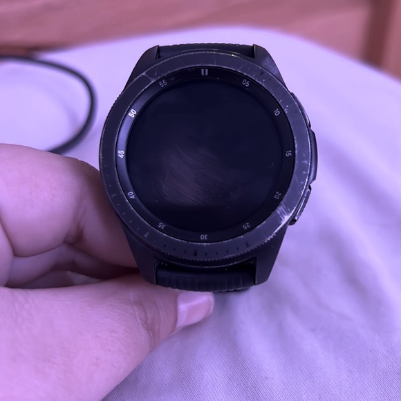 Samsung galaxy watch and charger